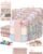 10 Set Compression Packing Cubes for Travel Gifts Mom Women,OlarHike Luggage Clothes Garment Bags for Travelers,Airplane/Cruise/Car Travel Essentials,Compressible Expandable Saver Space Bags(Beige)