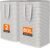 Lifewit 80L Large Laundry Baskets, 2 Pack, Reinforced Handles, Grey