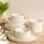 TheTerra Ceramic Dinnerware Set for 4, 12-Piece Plates and Bowls Set