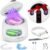 MySmile MS202B Cordless Ultrasonic Retainer Cleaner with UV Light & Timer