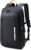 Slim Laptop Backpack for Men, 15.6 Inch Expandable Business Travel Backpack with USB Charging Port, 1.54Lbs Lightweight Work Computer Bag, 600D Waterproof Durable Backpack, Black