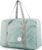 Narwey For Spirit Airlines Foldable Travel Duffel Bag Tote Carry on Luggage Sport Duffle Weekender Overnight for Women and Girls (1112 Mint Green)