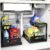 REALINN Under Sink Organizer, L-Shaped 2 Tier Pull Out Cabinet Organizer