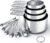 TILUCK Stainless Steel Measuring Cups & Spoons Set, Cups and Spoons