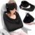 3-in-1 Airplane Sleep Support System – Integrated Plane Sleeping Accessories with Memory Foam Long Haul Flight Pillow, Adjustable Travel Eye Mask, and Blanket-Like Body Sling – Fits in Carry On