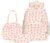 Coquette Bow Backpack – Cute Kawaii Backpack Set Aesthetic Daypack Coquette Rucksack (A01 Bow Pink)