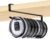 Tumbler Lid Organizer for Cabinet – Under Shelf & Behind Door Lid Holder, No-Drill Kitchen Organizer and Storage, Space Saving Rack Fits 24oz 30oz 40oz Water Bottle Tumbler Lids