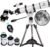 Gskyer Telescope 600x90mm AZ Astronomical Refractor Telescope for Adults