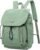 Women’s Lightweight Backpack Purse, Water Resistant Nylon Casual Travel Backpack with Multiple Pockets, Fashion Daypack for Work, Shopping, Hiking, Travel & Daily Use (Sage Green, Small)