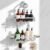 Shower Caddy Hanging, Never Rust Shower Organizer Hanging, Aluminum Shower Racks for Inside Shower with Hooks for Razor, Bathroom Organizers and Storage with Soap Holder, Bright Silver