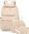 Bluboon School Backpack Set Girls Womens Laptop Bookbag Casual Daypack Fits 15 inch Laptop with Lunch Tote Bag and Pencil Bag