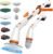 TUYU Electric Spin Scrubber,1500RPM Powerful Cleaning Brush for Home