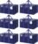6 Pack Extra Heavy Duty Large Moving Bags with Strong Zipper, Dark Blue