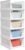 caktraie 5 Pack Stackable Closet Storage Basket – Stackable Storage Bins