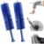 2026 New Bendable Microfiber Duster, Upgrade Reusable Bendable Cleaning Brush for Home Electric Fan Air Conditioner Car Vent Curtains Cleaner(Blue)