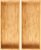 Fabsome Kitchen Utensil Drawer Organizer, Bamboo Silverware Cutlery Flatware Organizer Bins, Wooden Container Storage Trays for Bathroom Vanity Junk Drawer, 15″ x 6″ Set of 2