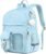 Pastel Light Blue Backpack for Middle High School Girls