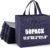 50pcs Reusable Grocery Bags with Handles Non Woven Shopping Tote Bags Bulk