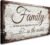 Family is Important Quotes Canvas Wall Art for Living Room|Wall Art|Family Prints Signs Framed|Wall Decor|Retro Picture Painting Artwork for Bedroom,Dining Room,Farmhouse,Home Wall Decoration,Ready to Hang 20″x40″