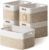 5 Pack Woven Storage Baskets, Decorative Storage Bins for Organizing