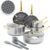 GreenPan Hybrid APEX 13 Piece Stainless Steel Ceramic Nonstick Cookware Set