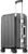 LUGGEX 20 Inch Zipperless Carry On Luggage, Charcoal Metallic