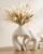 White Ceramic Flower Vase Home Table Decor Heart Shaped Vase Set of 2