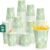 8oz 300Count Compostable Paper Cups, Plant-Based Disposable Coffee Cups with PLA Lining, Perfect for Hot & Cold Drinks, Coffee, Party, Office & Daily Use
