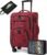 Carry On Luggage 22x14x9 Airline Approved with TSA Lock for Business Trip