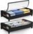 LAMU Under Bed Storage with Wheels, 2Pack Underbed Storage Containers,Black