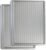USA Pan Bakeware Cookie Sheet, Warp Resistant Nonstick Baking Pan, Made in the USA from Aluminized Steel, Large Set of 2