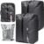 Black Voyage Reusable Vacuum Compression Travel Bag for Carry-On Suitcase and Backpack, Recycled IPX8 Waterproof Space Saver Vacpack (2-Pack, 18L – No Pump)