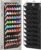 UVIAHOMI 20-30 Pairs Over the Door Shoe Organizer, Clear Pockets Hanging Shoe Storage for Closet, 10-Tier Door Shoes Rack, Handing Shoes Holder Fit All the Family’s Sneakers, Boots, Heels, Black