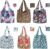 Foldable Reusable Shopping Bags,6 Pack Heavy Duty Tote for Grocery