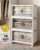 OlarHike 76QT Storage Bins with Lids for Home, Office, Closet, Dorm, 3 Pack