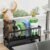Cisily Sponge Holder for Kitchen Sink, Sink Organizer with Brush Holder