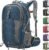 Maelstrom 40L Hiking Backpack, Lightweight Camping Daypack with Rain Cover