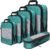 Compression Packing Cubes for Suitcases,5 Set Travel Essentials, Lightweight Luggage Organizer Bags, Travel Cubes for Carry on