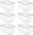 Vtopmart 6 Pack Clear Stackable Storage Bins with Lids and Handles, Large