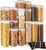 MR.SIGA 16 Pack Airtight Food Storage Container Set for Pantry Organization