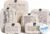Aerotrunk Compression Packing Cubes for Travel, 6-Pack, Beige