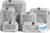 Aerotrunk Compression Packing Cubes for Travel, 6-Pack, Light Grey