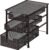 Simple Houseware Stackable 3 Tier Sliding Basket Organizer Drawer, Bronze