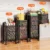 4/5-Tier Thickened Carbon Steel Rotating Storage Cart With Wheels, Mobile Produce Basket Utility Rack Organizer, No Assembly