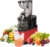 Cold Press Juicer Machine, 300W Slow Masticating, Large Feed Chute Fits Whole Fruits & Vegetables, Reverse Function, Easy Clean