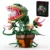 Piranha Plant Audrey II 2 Building Blocks Set Horrors Flower Shop Decoration Halloween Christmas Gift for Tv Film Fans(629PCS)
