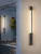 Smart Dimmable Outdoor Wall Light Black Modern LED Lamp IP65 Waterproof via APP Control for Garden Home