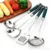 304 Stainless Steel kitchen gadget sets, Kitchen Supplies, Spatula, Soup Spoon, Frying Spatula, Cooking Set, 4Pcs