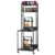 SucceBuy 4-Tier 3D Printer Filament Storage Rack with Wheels Printer Stand Spools Holder Cart for 3D Printing Station Office