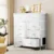 JHK Dresser Children’s Wardrobe For Bedroom With 8 Fabric Drawers Storage Cabinet Steel Frame Assembly Closet For Home Furniture